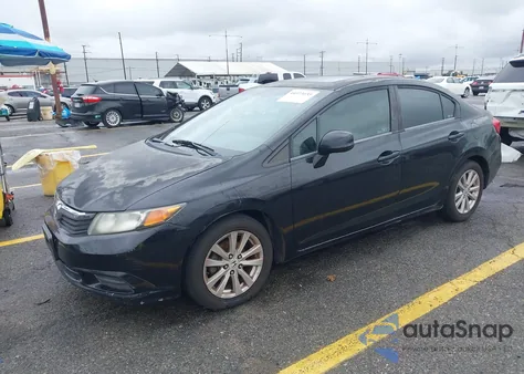 2012 Honda Civic Ex из США, поврежденный, VIN JHMFB2F88CS006441